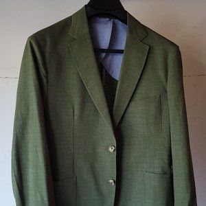 Taylor Stitch Telegraph Jacket in olive green, 40R